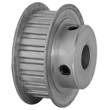 B B MANUFACTURING 22XL037-6FA5, Timing Pulley, Aluminum, Clear Anodized,  22XL037-6FA5